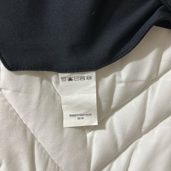 NIKE OS Dri-FIT Unisex Black White Logo Athletic Headband Tie - Picture 10 of 10